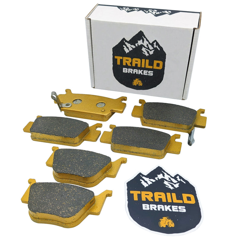 Load image into Gallery viewer, Honda Rincon TRX680/Rubicon 700 2008-2026 Ceramic Brake Pad Set