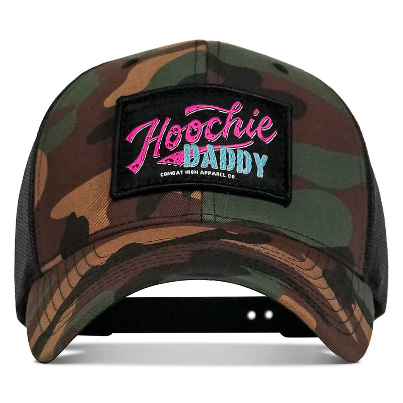 Load image into Gallery viewer, Hoochie Daddy Retro Script Patch Snapback Hat