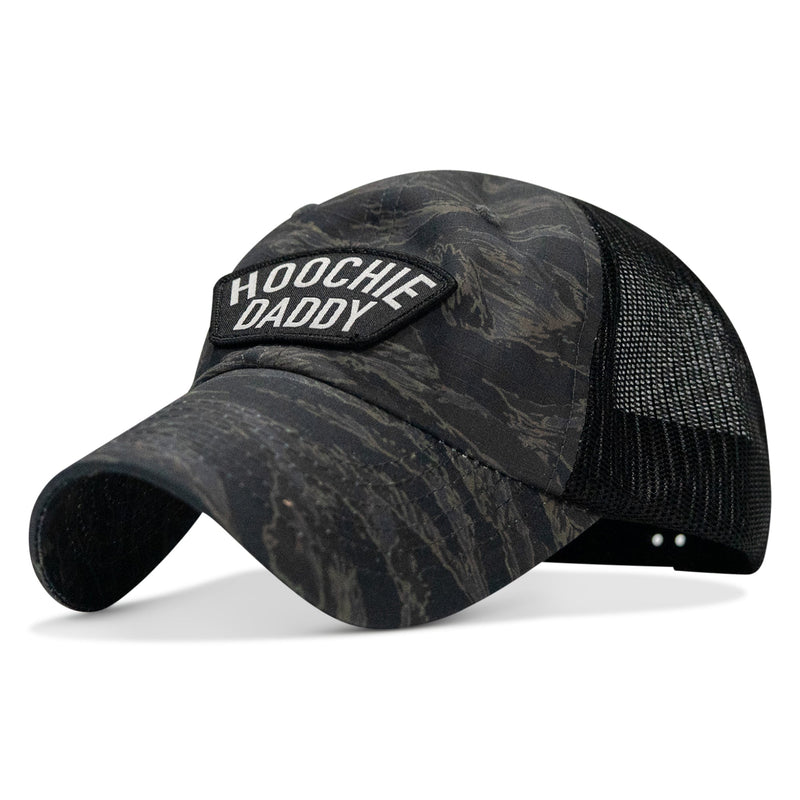 Load image into Gallery viewer, Hoochie Daddy Arched Patch Tactical Ripstop Mesh Snapback Hat