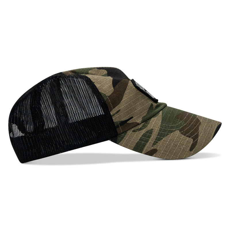 Load image into Gallery viewer, Hoochie Daddy Arched Patch Tactical Ripstop Mesh Snapback Hat