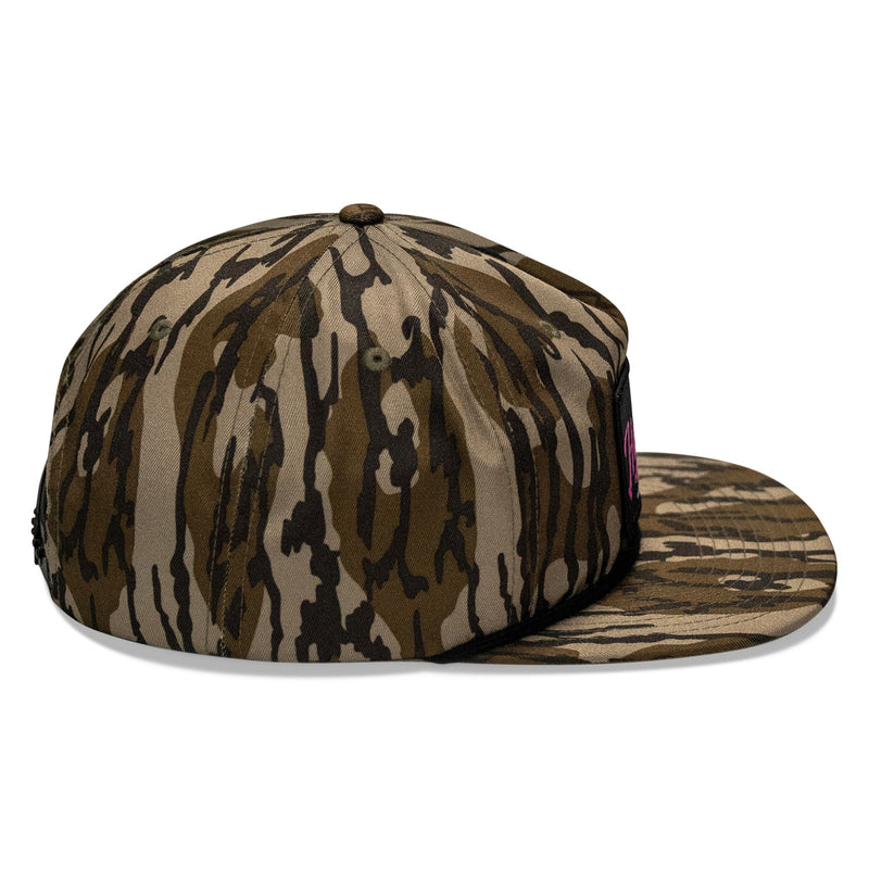 Load image into Gallery viewer, Retro Hoochie Daddy Script Patch Flatbill Snapback Hat