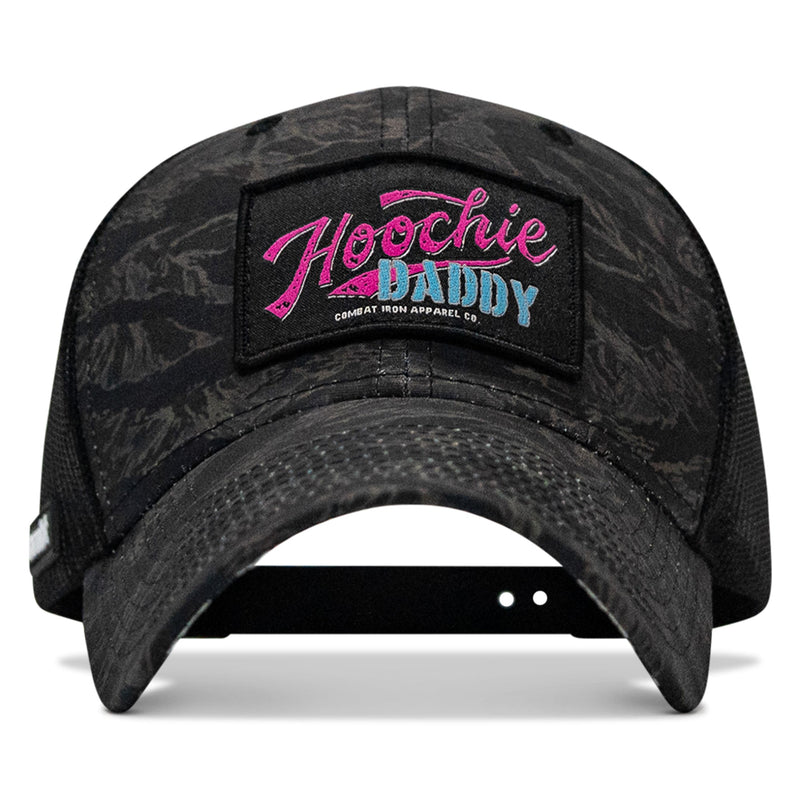 Load image into Gallery viewer, Hoochie Daddy Retro Script Patch Original Ripstop Snapback Hat