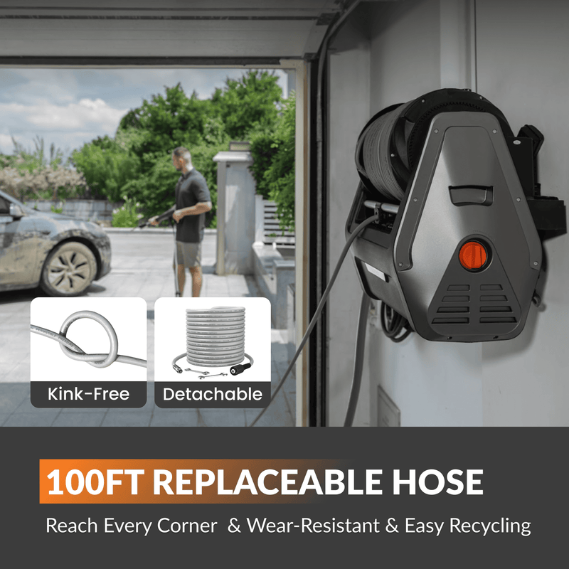 Load image into Gallery viewer, Grandfalls Retractable Pressure Washer Plus