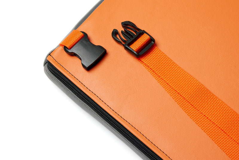 Load image into Gallery viewer, Anchor Grey Vinyl / Orange Logo