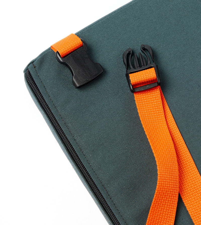 Load image into Gallery viewer, Steel Grey Cordura® / Orange Logo