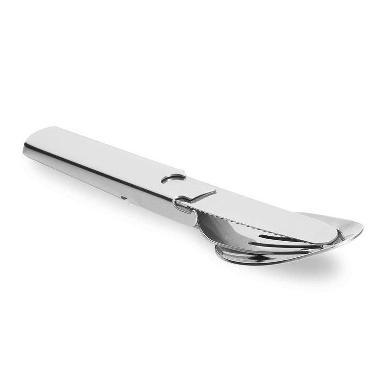 Load image into Gallery viewer, M-Tac Steel Small Cutlery Set (4 items)