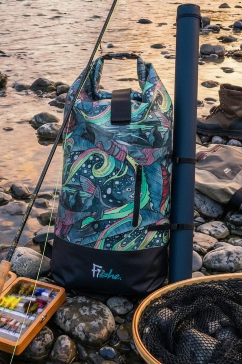 Load image into Gallery viewer, HaliBorealis Backpack Dry Bag