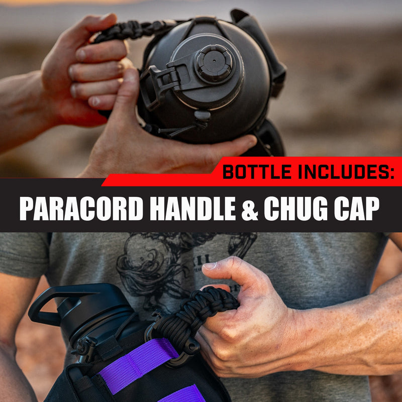 Load image into Gallery viewer, 64oz Battle Bottle Water Bottles