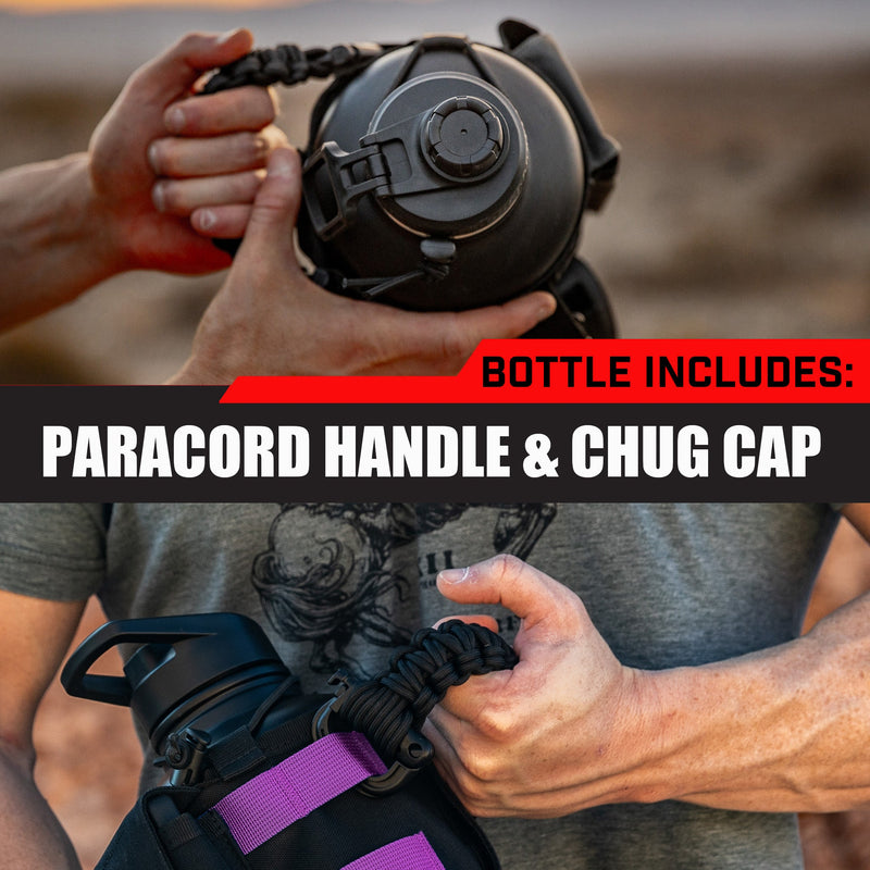 Load image into Gallery viewer, 64oz Battle Bottle Water Bottles