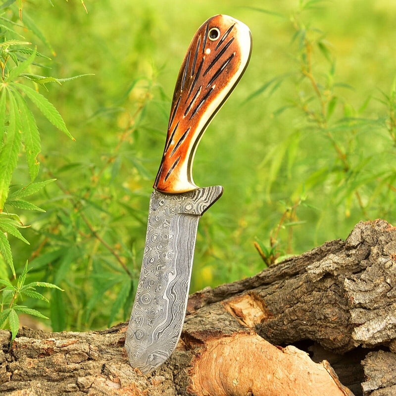 Load image into Gallery viewer, Whisky Bent Knives – Custom Handmade Damascus Steel Blade