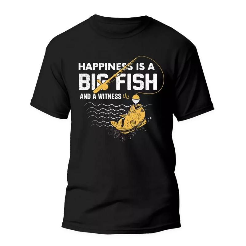 Load image into Gallery viewer, Happiness Is A Big Fish Man T-Shirt