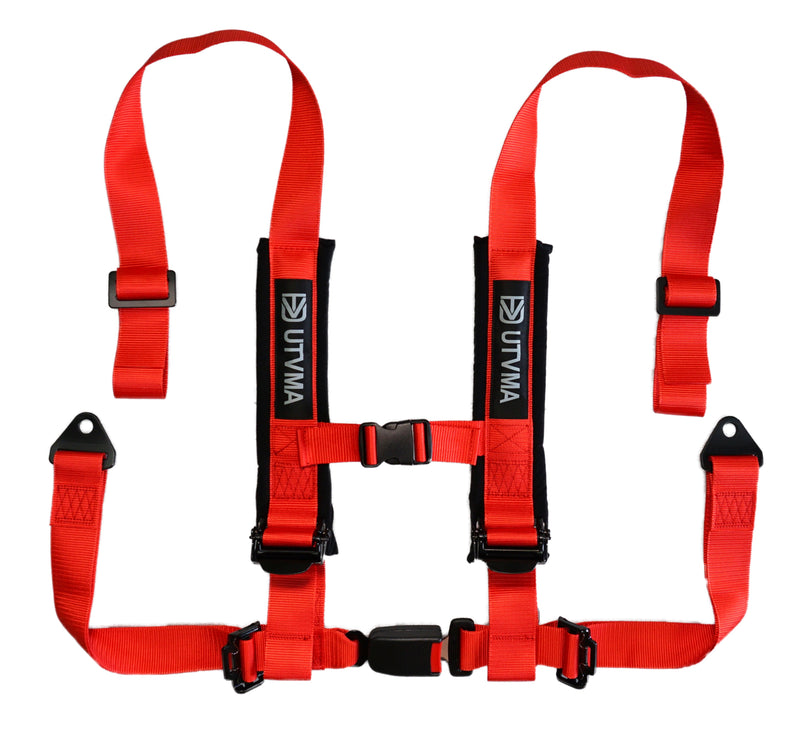 Load image into Gallery viewer, RZR 4-Point Harness Seat Pass Through Kit (2 Seats) with Override Clip