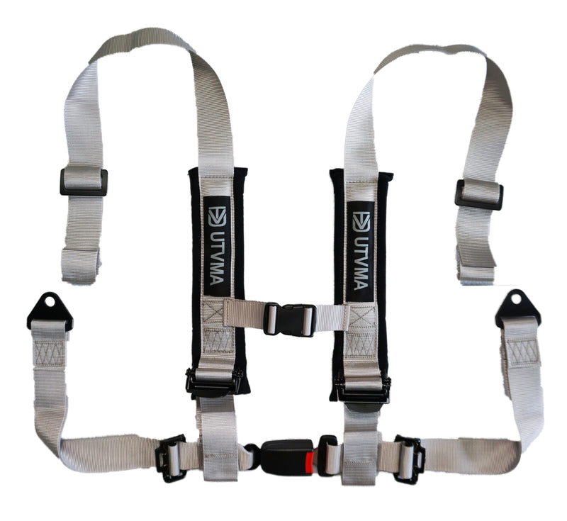 Load image into Gallery viewer, RZR 4-Point Harness Seat Pass Through Kit (2 Seats) with Override Clip