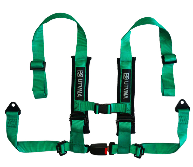 Load image into Gallery viewer, RZR 4-Point Harness Seat Pass Through Kit (2 Seats) with Override Clip