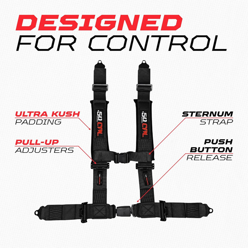 Load image into Gallery viewer, Pro Series 2" & 3" 4 point Harness with push button release