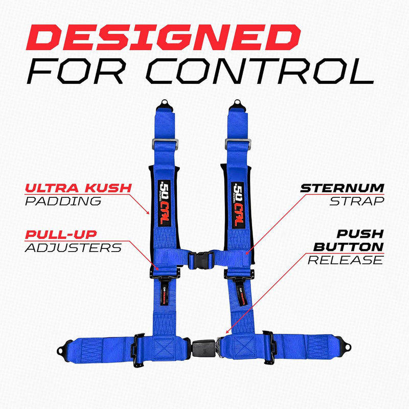 Load image into Gallery viewer, Pro Series 2" & 3" 4 point Harness with push button release