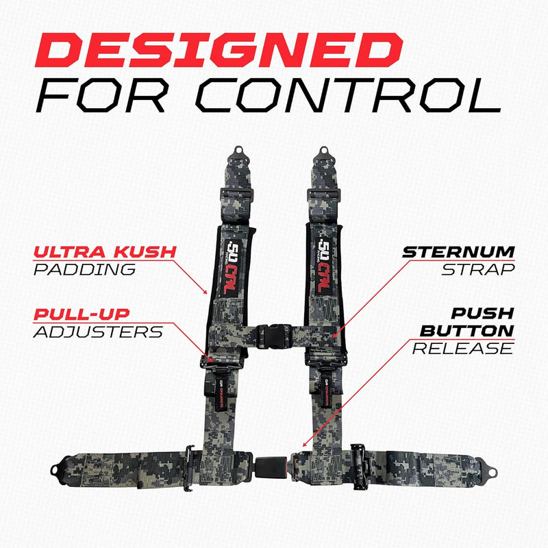 Load image into Gallery viewer, Pro Series 2" & 3" 4 point Harness with push button release