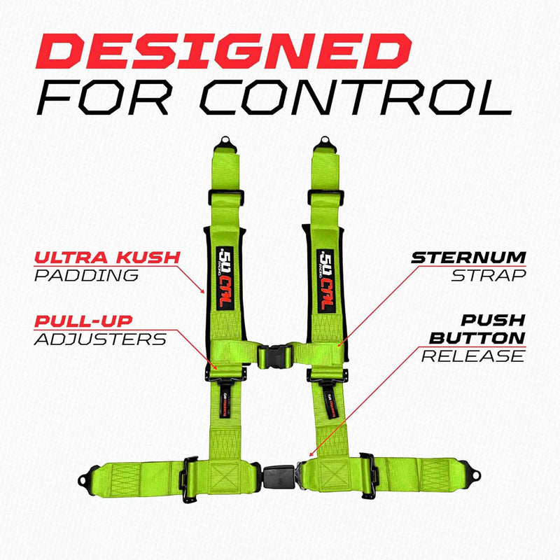 Load image into Gallery viewer, Pro Series 2" & 3" 4 point Harness with push button release