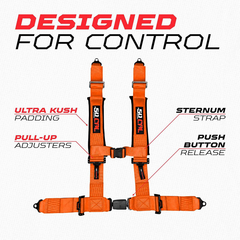 Load image into Gallery viewer, Pro Series 2" & 3" 4 point Harness with push button release