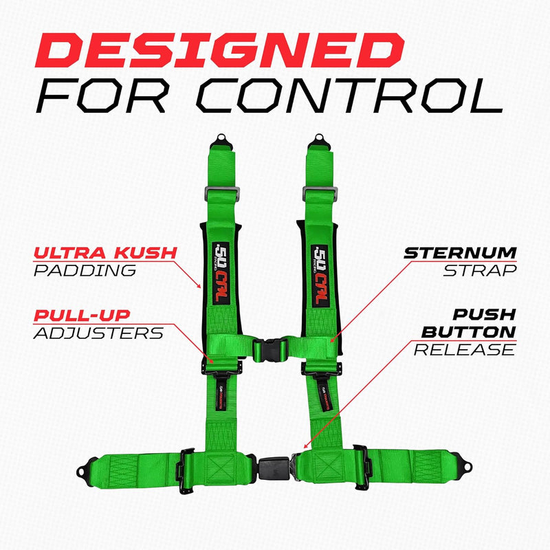 Load image into Gallery viewer, Pro Series 2" & 3" 4 point Harness with push button release