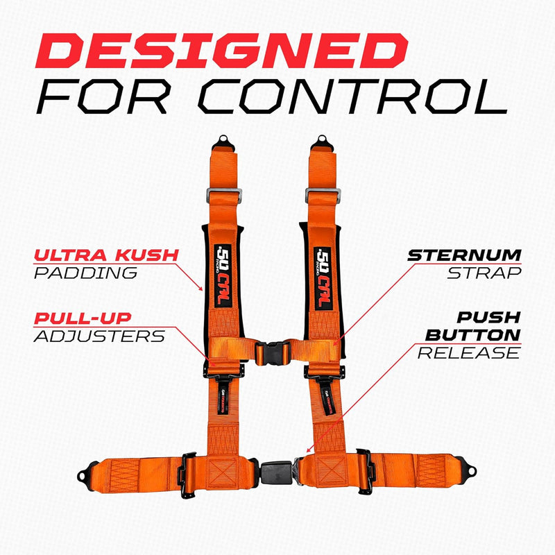 Load image into Gallery viewer, Pro Series 2" & 3" 4 point Harness with push button release