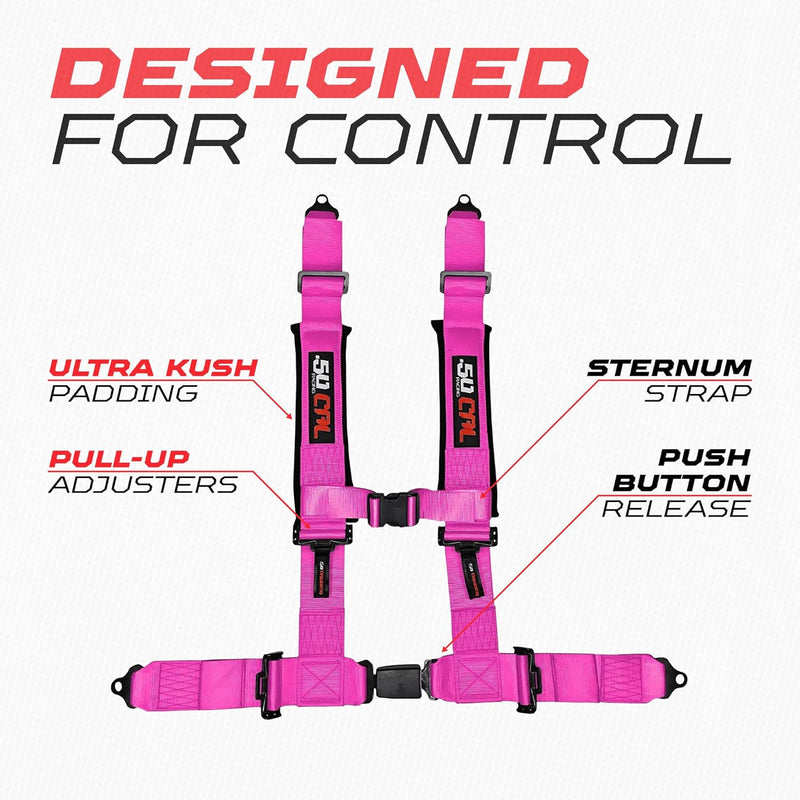 Load image into Gallery viewer, Pro Series 2" & 3" 4 point Harness with push button release