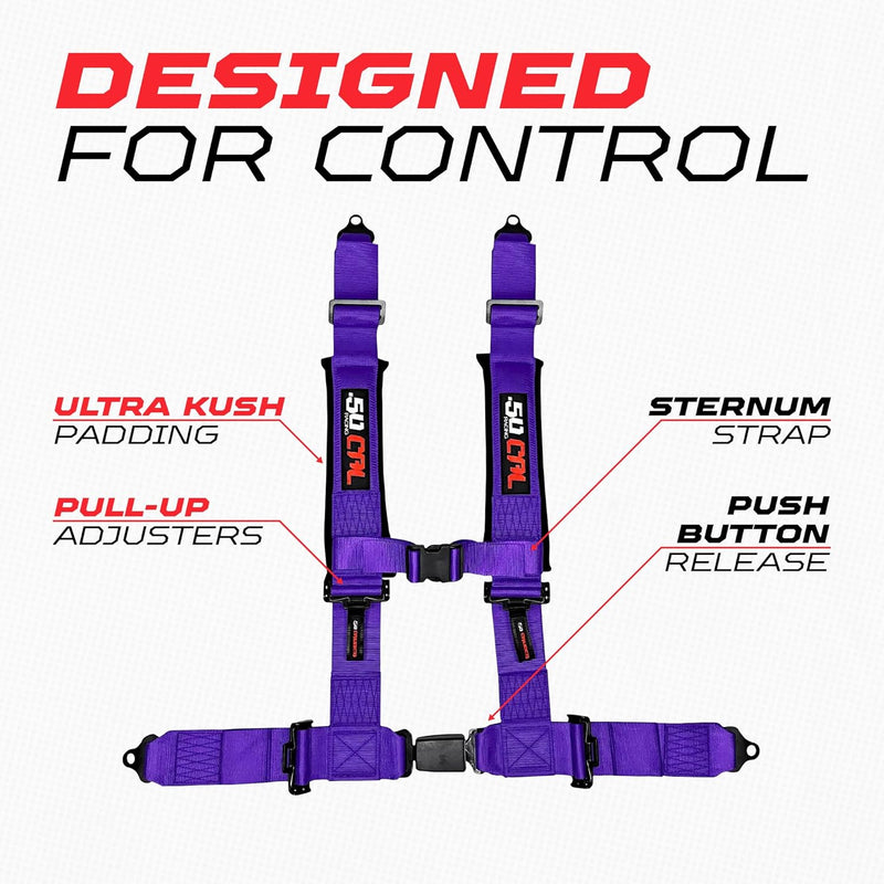 Load image into Gallery viewer, Pro Series 2" & 3" 4 point Harness with push button release