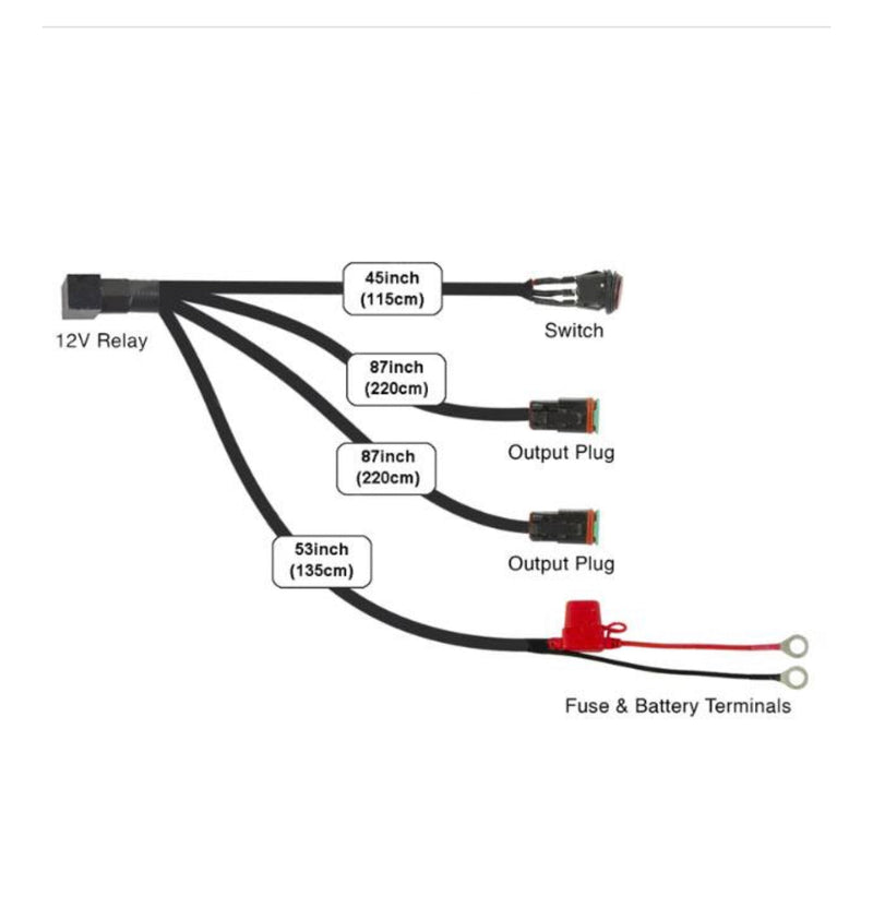 Load image into Gallery viewer, Dual Spotlight Wiring Harness