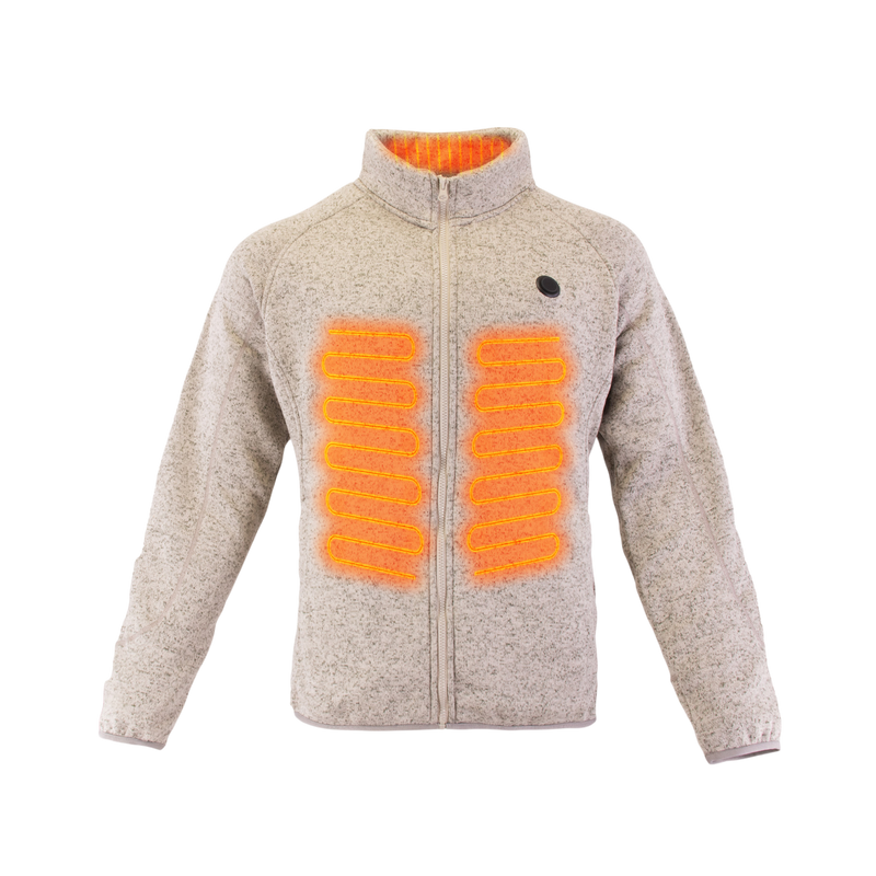 Load image into Gallery viewer, Heated Fleece Jacket for Men