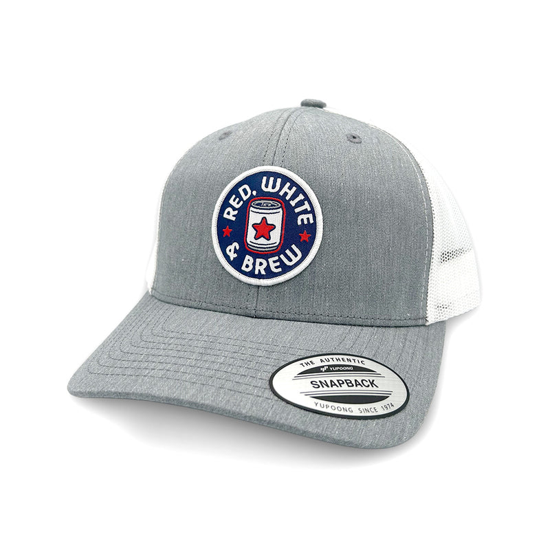 Load image into Gallery viewer, Red White and Brew (Woven Patch)