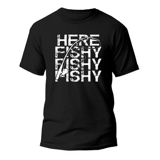 Here Fishy Fishy Man T-Shirt