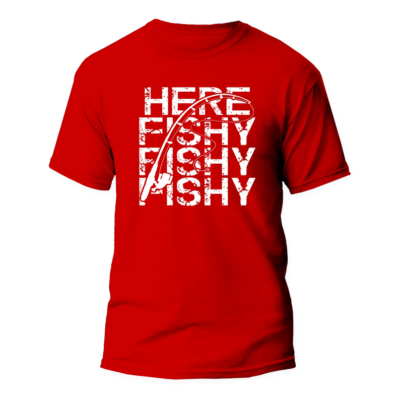Load image into Gallery viewer, Here Fishy Fishy Man T-Shirt