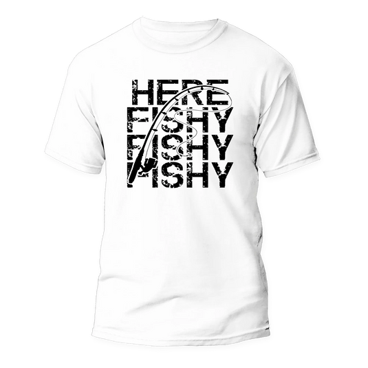 Here Fishy Fishy Man T-Shirt