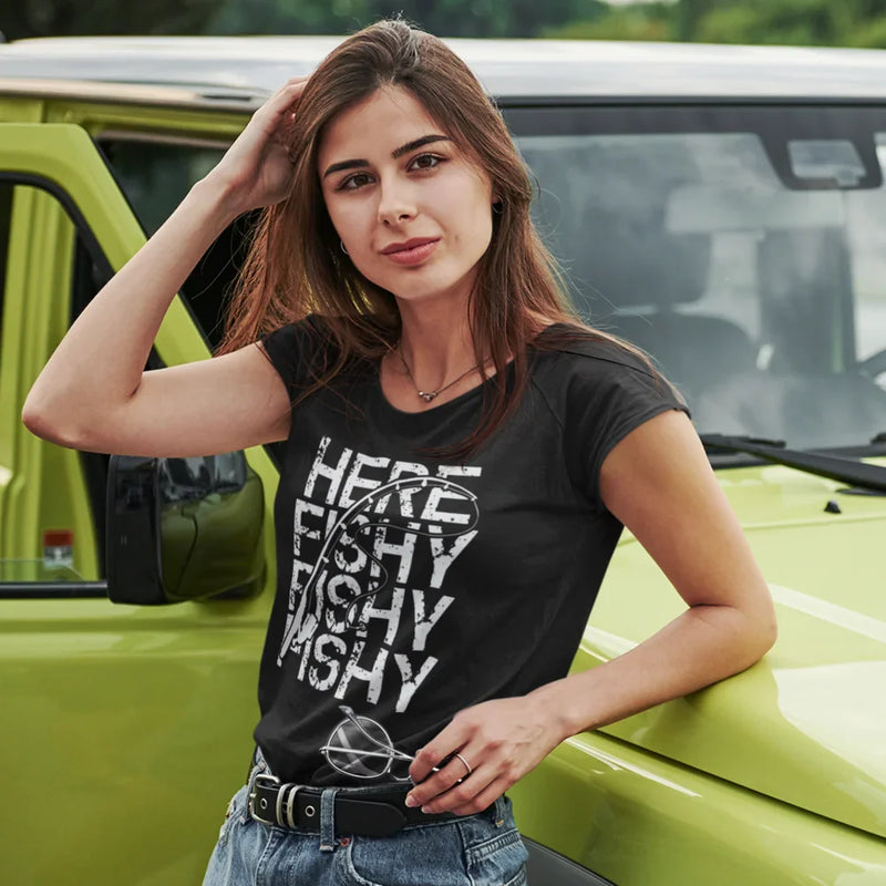 Load image into Gallery viewer, Here Fishy Fishy T-Shirt for Women