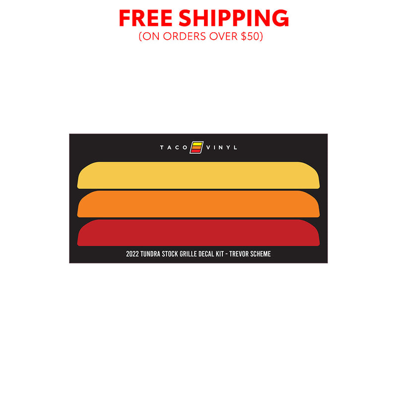 Load image into Gallery viewer, 2022+ Tundra Offroad Grille Decal