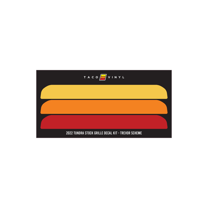 Load image into Gallery viewer, 2022+ Tundra Offroad Grille Decal