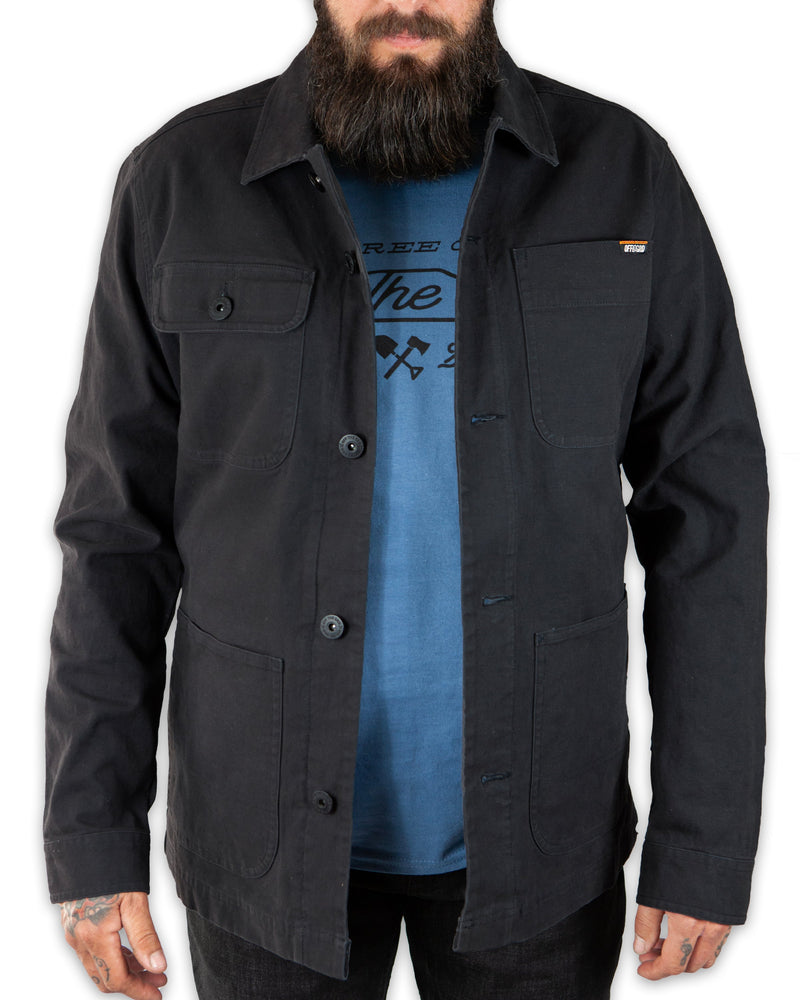 Load image into Gallery viewer, Heston Chore Coat - Black