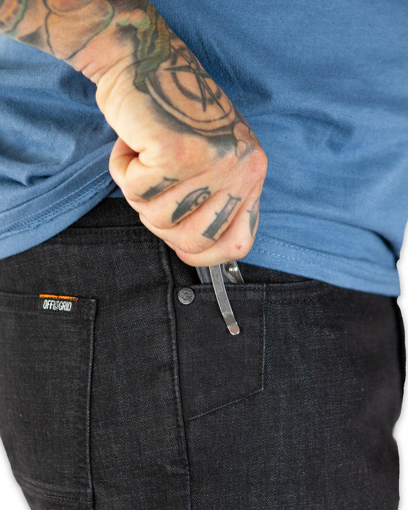 Load image into Gallery viewer, Hideout Denim Standard Fit - Black
