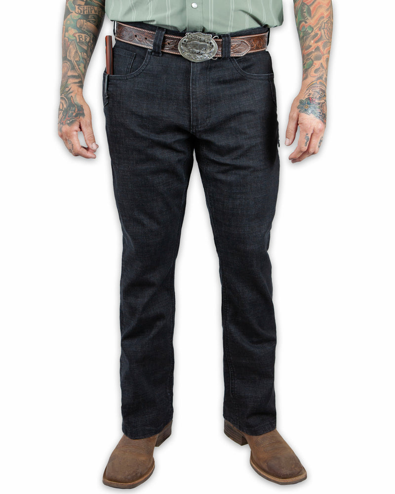 Load image into Gallery viewer, Hideout Denim Boot Cut - Black