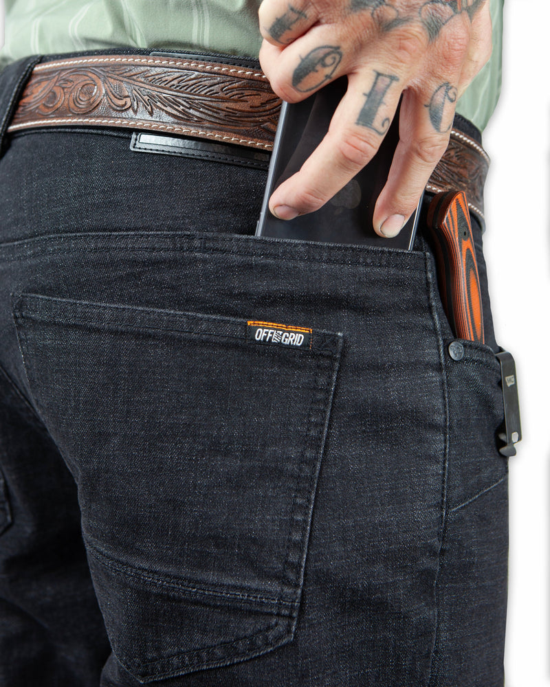 Load image into Gallery viewer, Hideout Denim Boot Cut - Black