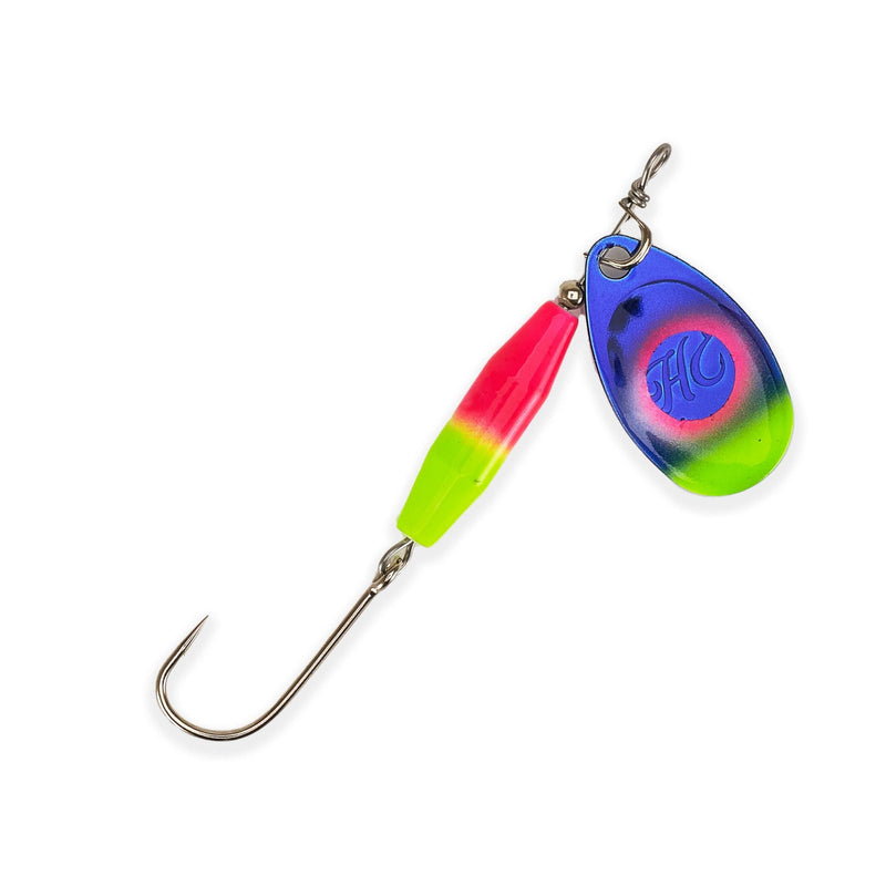 Load image into Gallery viewer, KillJoy #4 Blade 1/4oz Body #2 Gamakatsu Siwash Hook