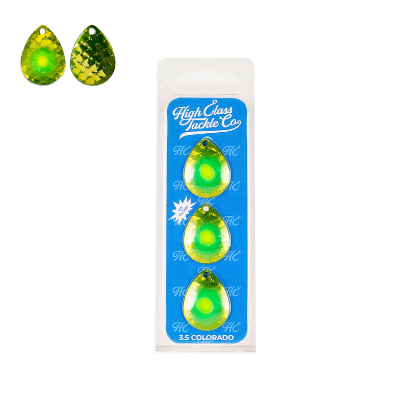 Load image into Gallery viewer, 'Louie Leprechaun' High Class 3.5 Colorado Blades (3-Pack)