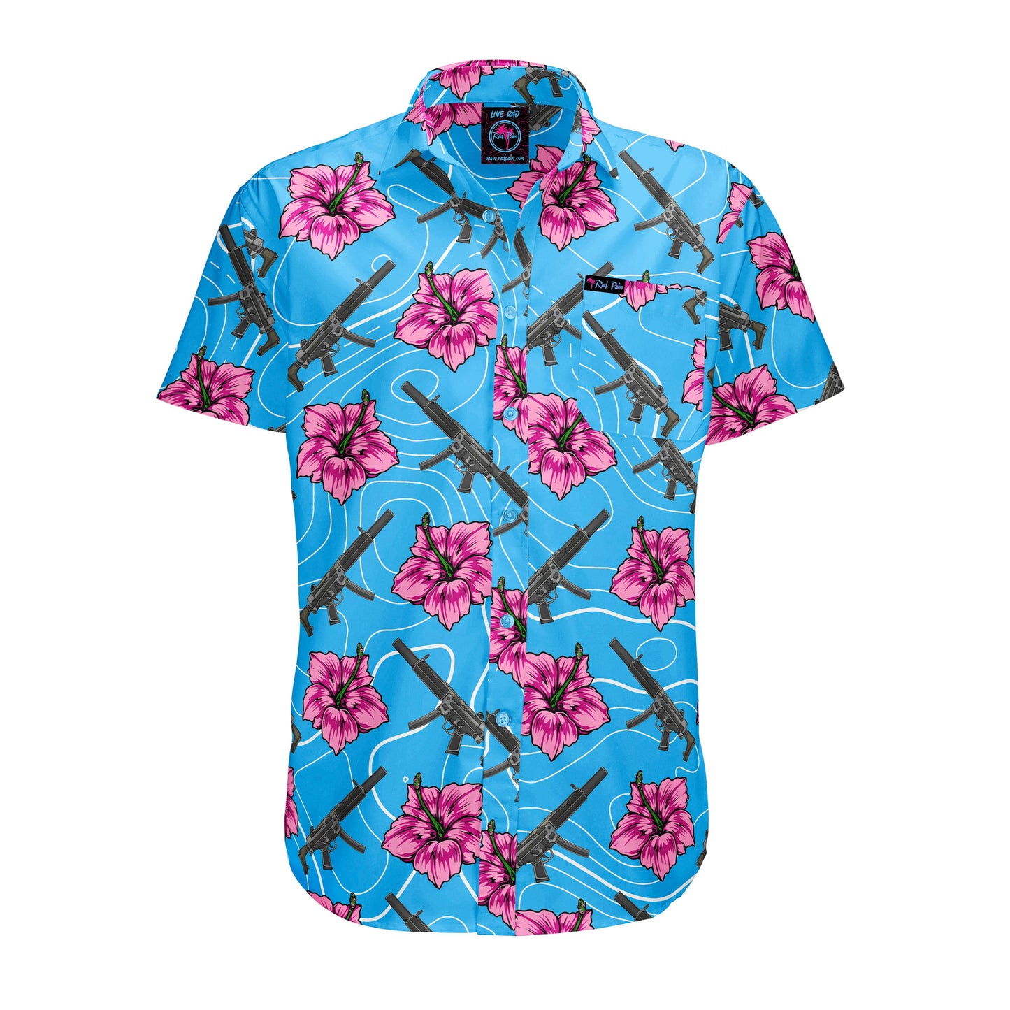 High Capacity Hibiscus Blue