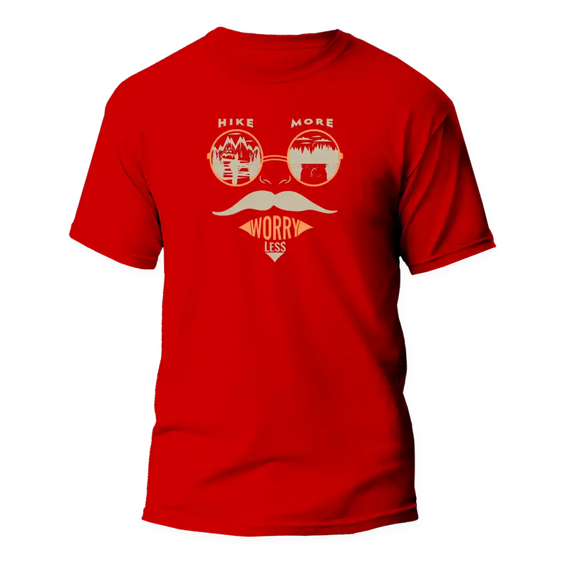 Load image into Gallery viewer, Hike More Worry Less Man T-Shirt