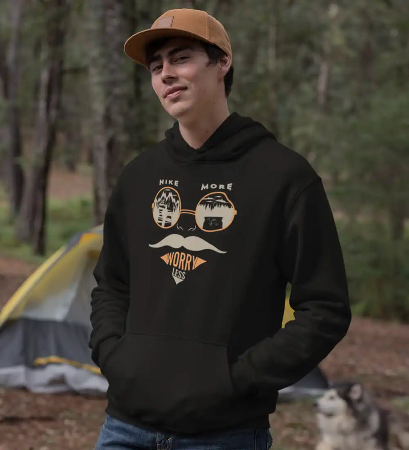 Load image into Gallery viewer, Hike More Worry Less Unisex Hoodie