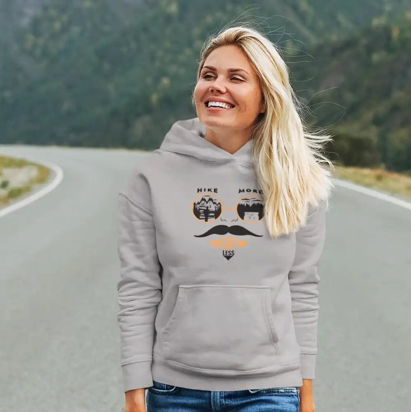 Load image into Gallery viewer, Hike More Worry Less Unisex Hoodie
