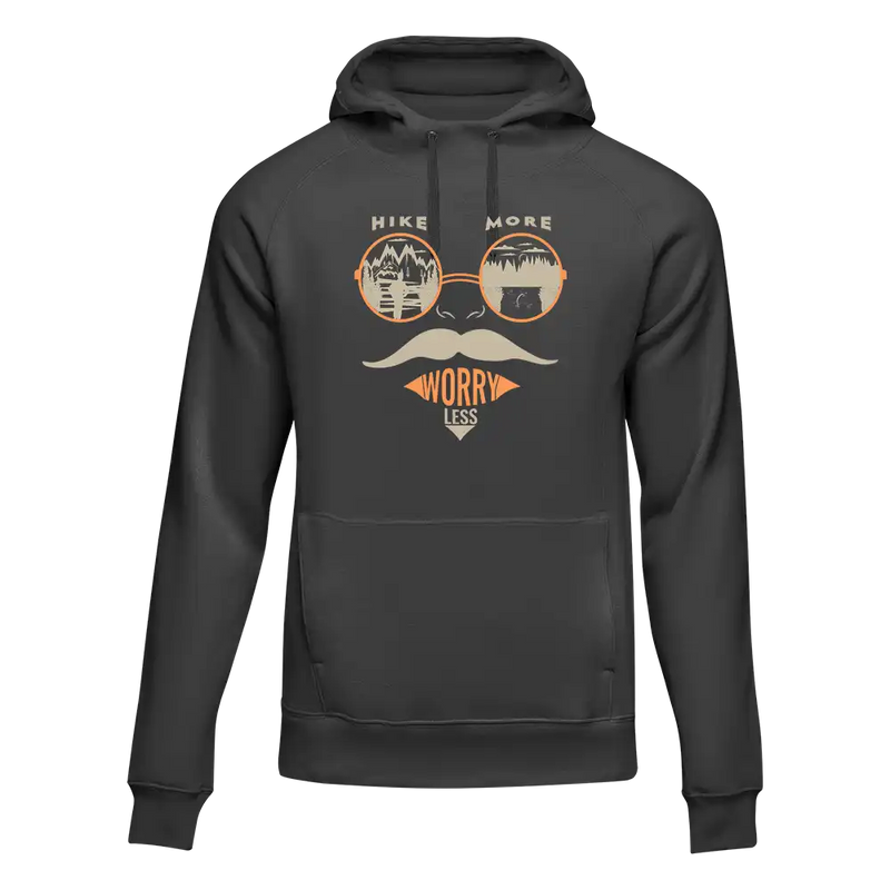 Load image into Gallery viewer, Hike More Worry Less Unisex Hoodie