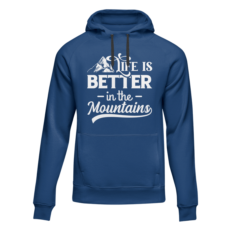 Load image into Gallery viewer, Hiking Life Is Better In The Mountains Adult Fleece Hoodie