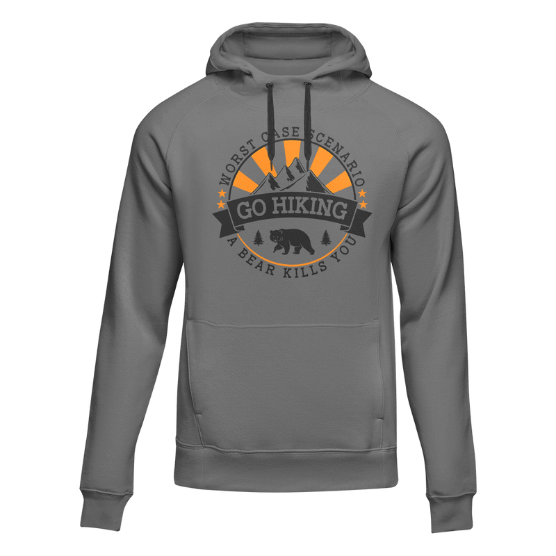 Load image into Gallery viewer, Hiking Worst Case Scenario Adult Fleece Hoodie