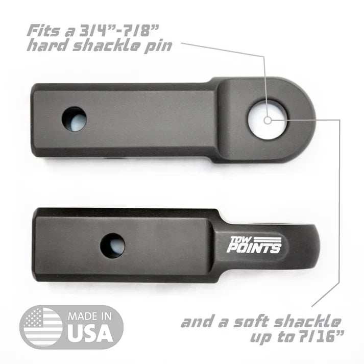 Load image into Gallery viewer, 2" Hitch Receiver Recovery Point - Skoutley Outdoors LLC